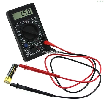 Profesyonel DT832 Dijital Multimetre LCD DC AC Voltmetre Ampermetre Ohm Tester APR27_30 M10 dropship