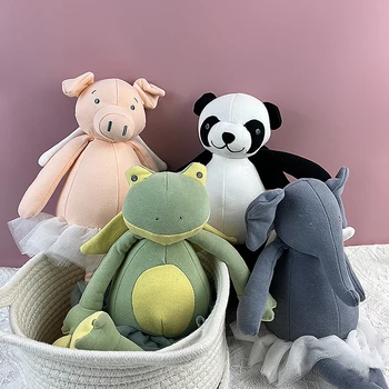 40 cm Uzun bacak Kurbağa Fil Yumuşak oyuncak Tutu Elbise ile Peri Domuz Panda peluş oyuncak Dolması Hayvan Huggable Peluş Oyuncaklar Çocuklar İçin
