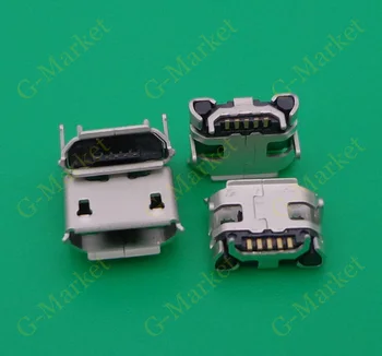50 adet Mini mikro usb konektörü jakı şarj portu şarj soketi tak dock dişi 5pin JBL Flip 2 İçin bluetooth hoparlör
