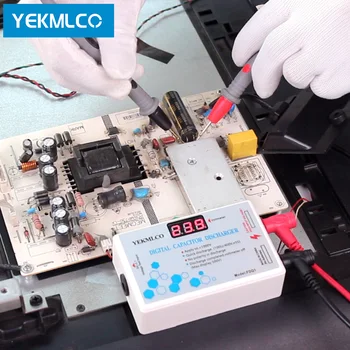 YEKMLCO Dijital Kapasitör Deşarj Koruma Elektrikçi Hızlı Yüksek Gerilim 1000V Hızlı Boşaltma Aracı Elektronik