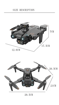 2022 Yeni GPS Drone 8k Profesyonel HD Kamera Anti-Shake Gimbal Fırçasız Drone 5G Wıfı FPV rc dört pervaneli helikopter 1000m VS KF102 MAX