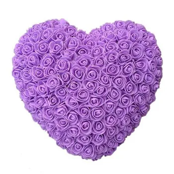3 Boyutu Kalp Güller yapay çiçekler Ev Düğün Festivali DIY Düğün Dekorasyon Hediye s sevgililer Romantik Yapay Gül