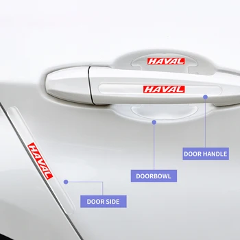 Araba İçin uygun Kapı Kolu Koruyucu Sticker Özelleştirilmiş Mitsubishi Honda Dodge MG Evrensel Şeffaf Anti Scratch Şerit