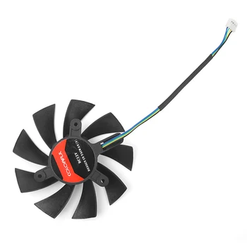 Yeni Ekran Kartı Fanı Değiştirme Renkli GeForce GTX1060 1050ti 1050 950 ITX 85MM 4Pin Grafik Ekran Kartı Soğutma Fanı