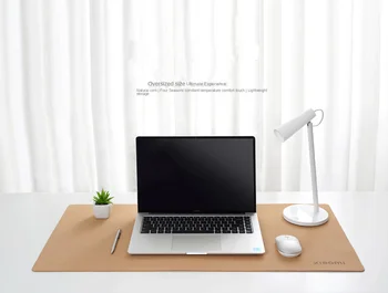 Xiaomi Mijia mouse pad Büyük Doğal Mantar masa pedi Oyun Mousepad kaymaz su geçirmez masa mat Koruyucu klavye pedi PC için