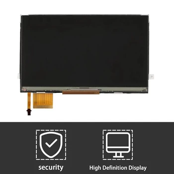 PSP 3000 için SONY için yedek Kapasitif Siyah LCD Ekran Onarım Yedek Parçalar