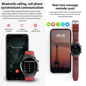 Akıllı saat bluetooth Çağrı Erkekler Kadınlar Spor Kalp Hızı Spor Bilezik MP3 256M Yerel Müzik Çalar Android IOS İçin Smartwatch