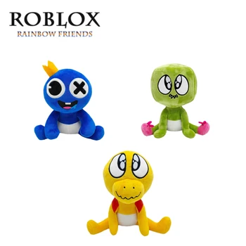 Yeni Roblox Gökkuşağı Arkadaşlar peluş oyuncaklar Bebek Karikatür Yumuşak Sevimli Çocuk Oyuncak Mavi Arkadaş Anime Oyunu Çocuk Noel doğum günü hediyesi