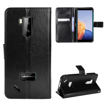 Ulefone Zırh X9 Kılıf Flip lüks cüzdan PU Deri Telefon Çanta Ulefone Zırh X9 Pro Kılıf Kapak