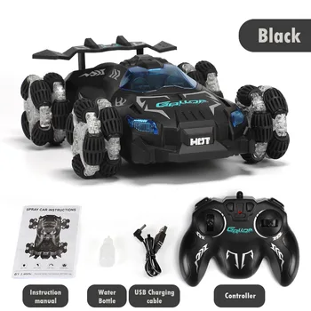 Yeni serin çocuk şarj edilebilir oyuncak araba 2.4 g uzaktan kumanda sürüklenme Jet yarış yüksek hızlı müzik ışıkları araba modeli