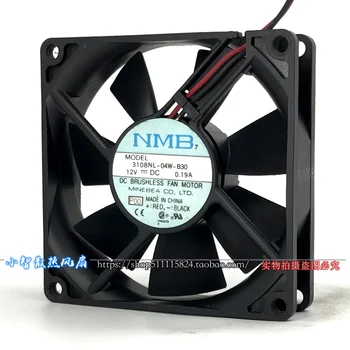 Orijinal NMB 8020 8 cm 3108NL-04W-B30 12 V 0.19 A şasi güç dönüştürücü soğutma fanı