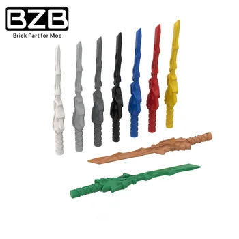 BZB MOC 93055 Altın Ejderha Kılıç Yaratıcı Yüksek teknoloji Yapı Taşı Modeli Çocuk Oyuncakları DIY Tuğla Parçaları En İyi Hediye