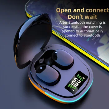 G9S TWS Bluetooth Kulaklık kablosuz kulaklık Stereo Spor Min Kulaklık Kulakiçi Mikrofon İle Şarj Kutusu İçin Xiaomi