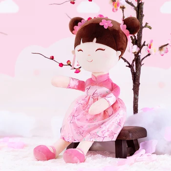 Gloveleya peluş oyuncaklar Çin Tarzı On Kaydırma Peri 2021 Yeni Tasarım Bebek Kız Bez Bebek Suffed Ragdoll Bebek Kız Hediyeler Fikirleri