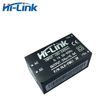 Ücretsiz Kargo 100 adet / grup Hi-Link PM01 5 v 3 w Güç Kaynağı Modülü İzole AC DC Dönüştürücü