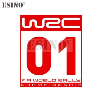 Yeni Araba Styling Yaratıcı Oto Dekoratif Çıkartmaları WRC FIA Dünya Ralli Şampiyonası Araba Kapı Vinil Araba Vücut Çıkartmaları