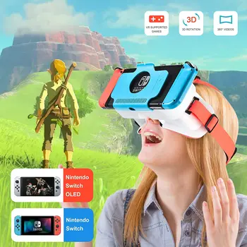 VR Kulaklık Nintendo Anahtarı OLED Modeli / Nintendo Anahtarı 3D VR (Sanal Gerçeklik) Gözlük Anahtarı VR Labo Gözlük Kulaklık