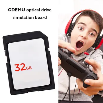 GDEMU Optik Sürücü Simülasyon Kurulu Değiştirme SEGA Dreamcast DC GDI CDI Oyun Konsolu Ücretsiz Disk (sadece 32GB SD Kart ) sıcak