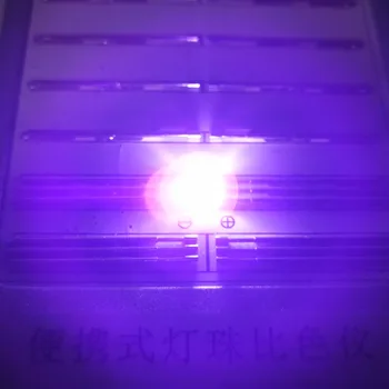 1000 adet UV LED ışık Lamba Boncuk SMD5054 5051 LED UV 1W 365+395-405NM LED Diyotlar Çivi Makinesi Tamir