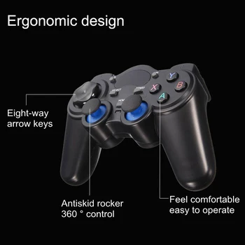 2.4 G Kablosuz Oyun Denetleyicisi Joystick Gamepad İçin Android Akıllı Telefon İçin PS3 PC Dizüstü akıllı TV kutusu Oyun Kontrolü