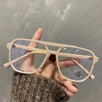 Imwete Vintage Gözlük Çerçeve Kadınlar için Anti - mavi ışık bilgisayar gözlük Erkekler için Moda Lüks optik gözlük
