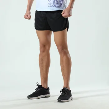 Yüksek Kaliteli Polyester Erkek / Kadın Koşu Şort Spor Atletizm Pantolon Maraton Rahat Spor Eğitimi Nefes Kısa